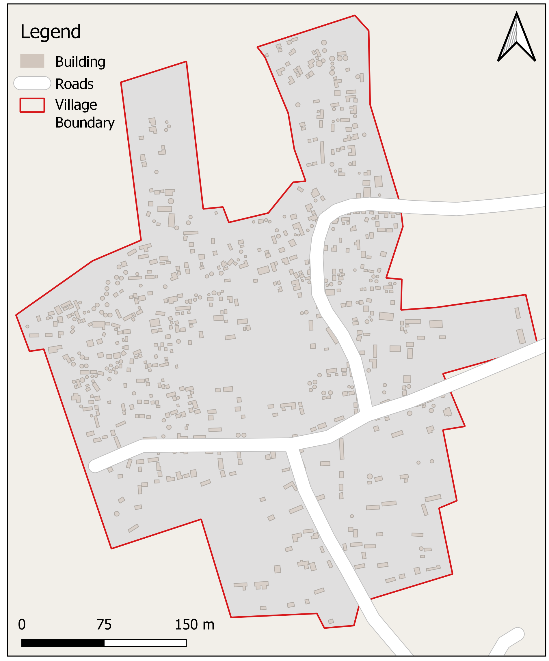 After mapping on Open Street Map