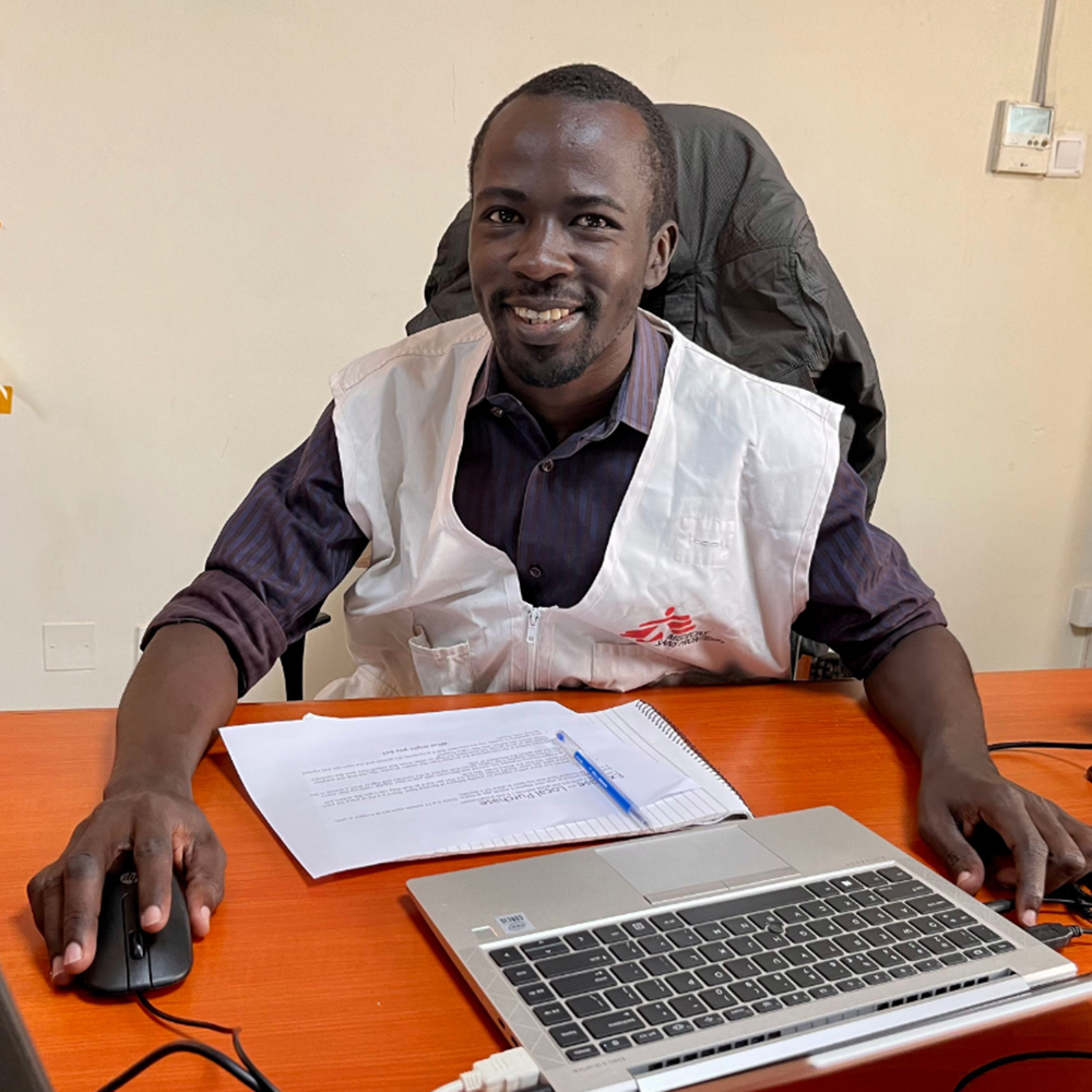 Ggale Sharim - MSF deputy finance coordinator in South Sudan