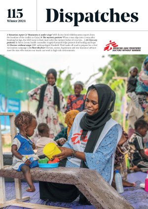 Front cover of Dispatches Winter 2024 magazine