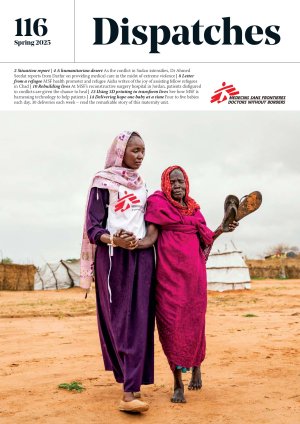 Photo of Spring 2025 Dispatches magazine front cover